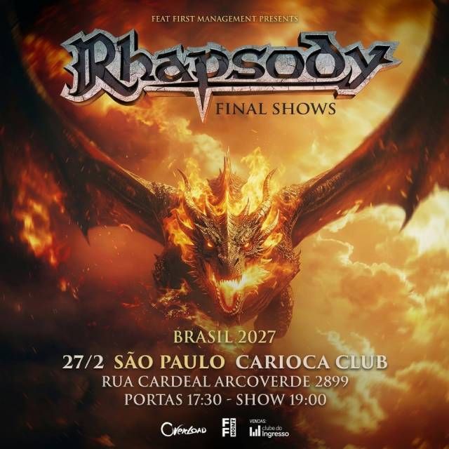 Rhapsody Final Shows - São Paulo